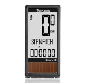 Conta-Quilómetros AREALER Wireless Preto