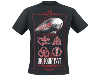 T-shirt LED ZEPPELIN (L - Preto)
