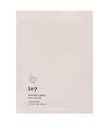 107 Beauty - Máscara facial Abacate Cuddle para pele desidratada