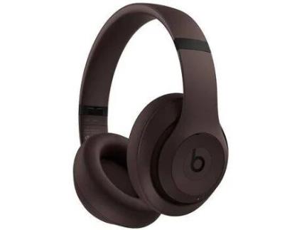 Beats Studio Pro - Auscultadores supra-aurais com microfonoe - tamanho completo - bluetooth - sem fios, com cabo - cancelamento de ruído activo - macaco de 3,5 mm, USB-C - castanho escuro