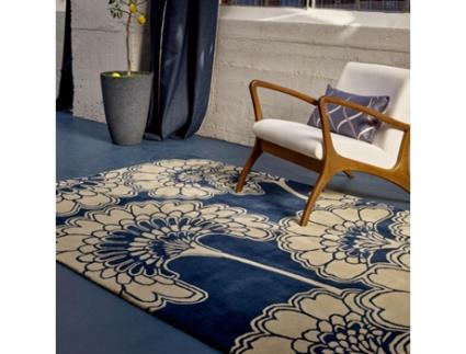 Tapete de Sala FLORAL OYSTER Azul 170x240