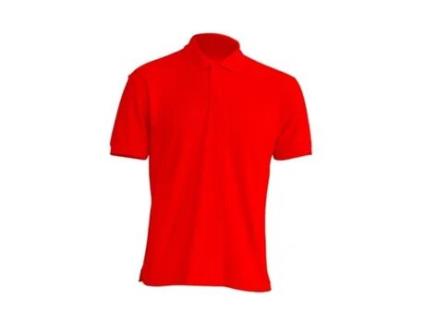 Polo para Unissexo JHK SHIRTS De Trabalho Hotelaida E Comércio Vermelho (5 unidades - Tam: XS)