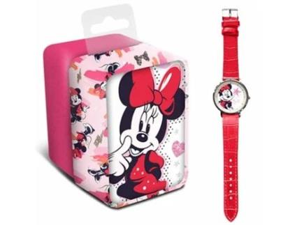 Relógio KIDSEUROSWAN Analógico Minnie (Idade Mínima Recomendada: 3 anos)