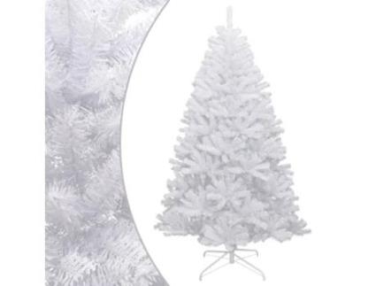 Árvore De Natal Artificial Articulada Com Flocos De Neve 120 cm VIDAXL
