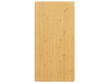 Tampo de Mesa 50X100X4 Cm Bambu VIDAXL