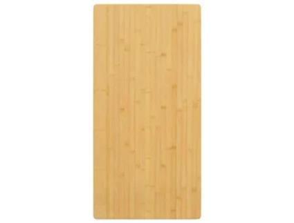 Tampo de Mesa 50X100X4 Cm Bambu VIDAXL