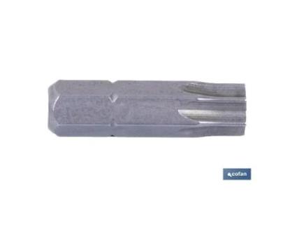 Punta destornill. torx t-30, 25mm.   caja 10 unid.