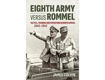 Livro eighth army versus rommel de james colvin (inglês)