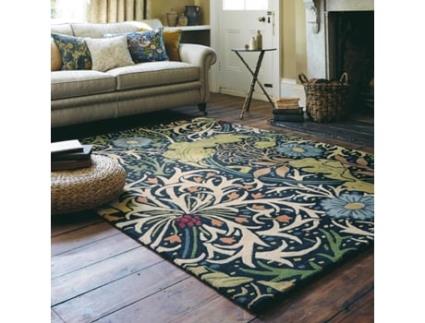 Tapete MORRIS & CO Seaweed (Azul - 170x240 cm)