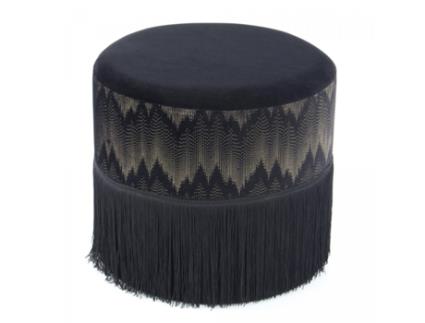 Banco O&KO Zaja  (Negro - 41x41 cm)