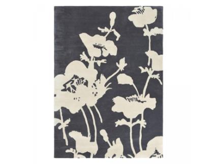 Tapete de Sala BIFLORAL Cinzento 250x350