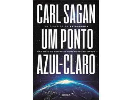 Livro Um Ponto Azul-claro de Carl Sagan ( Português )