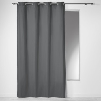 Cortinados PANAMA  Cinza Disponível em tamanho para senhora. 140x240 cm.Casa >Cortinados