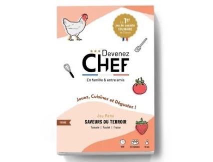 Kit de Cozinha DEVENEZ CHEF Torne-Se Um Chef Culinário Menu de Sabores Locais