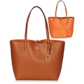Cabas / Sac shopping MERRIMACK REVERSIBLE TOTE MEDIUM  Castanho Disponível em tamanho para senhora. Único.Bolsas > Sac shopping