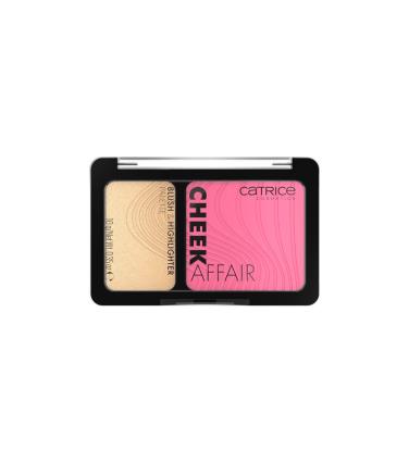 Catrice - Paleta de blush e iluminador Cheek Affair - 010: Amor à primeira passada