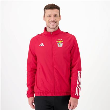 Casaco Benfica Pre-match 23/24 - Vermelho - Casaco Futebol Homem tamanho M