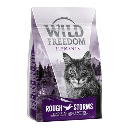Wild Freedom Adult Rough Storms com pato - sem cereais - 6,5 kg