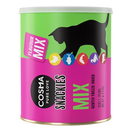 Cosma Snackies Maxi Tubo snacks liofilizados para gatos - Vaca (130 g)