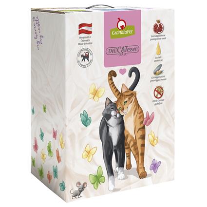 GranataPet DeliCatessen Adult pato ração para gatos - Pack económico: 2 x 9 kg