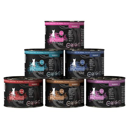 catz finefood Purrrr 6 x 200 g/190 g comida húmida para gatos - Pack I (6 variedades)