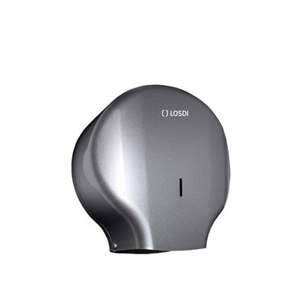 Dispensador Papel Higiénico Abs Elegance Cinza 26.8X13X29cm