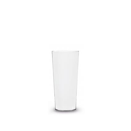 Copo Tubo Poliestireno Summer Transparente 320ml 6X15.4cm