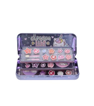 LipSmacker - Estojo de maquiagem Triple Layer Beauty Tin - Unicorn