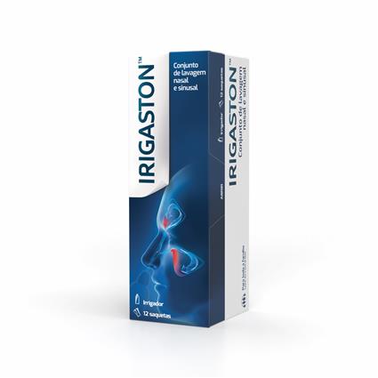 Irigaston Lavagem Nasal Irrigador + 12 Saquetas