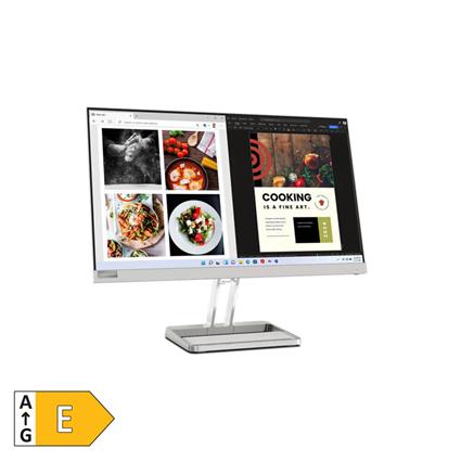 Lenovo Monitor IPS FHD L24l-40, 23,8”, 1920 x 1080, Cinzento