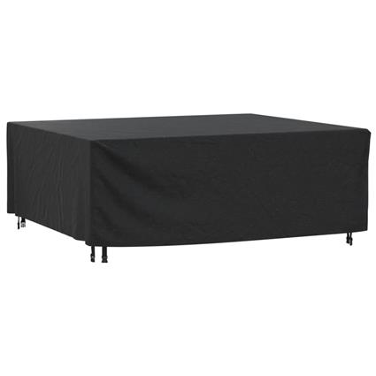 vidaXL Capa p/ mobiliário jardim 200x160x70 cm impermeável 420D preto
