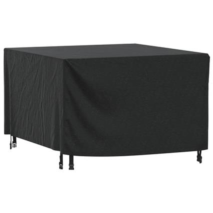 vidaXL Capa p/ mobiliário jardim 113x113x73 cm impermeável 420D preto
