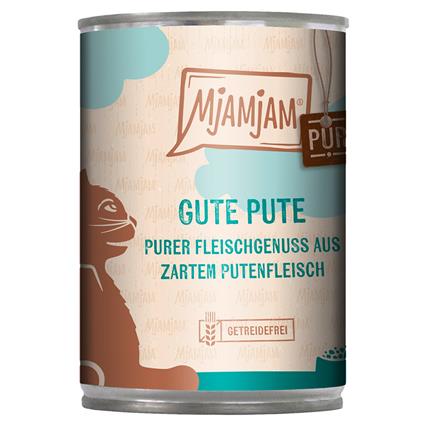 MjAMjAM Pur com carne pura 6 x 400 g - Excelente peru pur