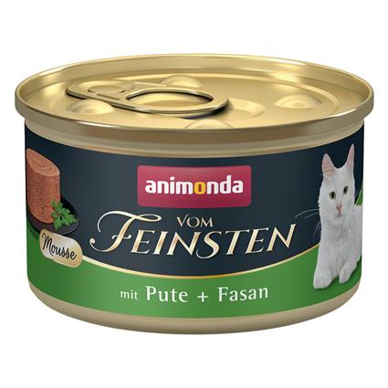 Animonda Vom Feinsten Adult 24 x 85 g - Pack económico - Peru e faisão
