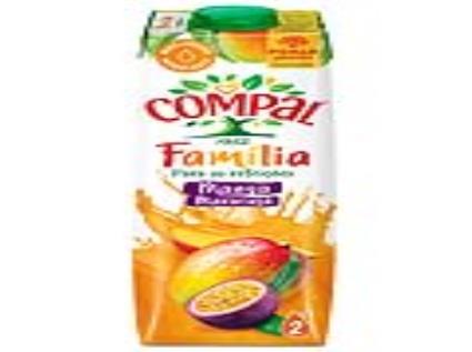 Nectar Compal Família Manga Maracujá Limão 1l