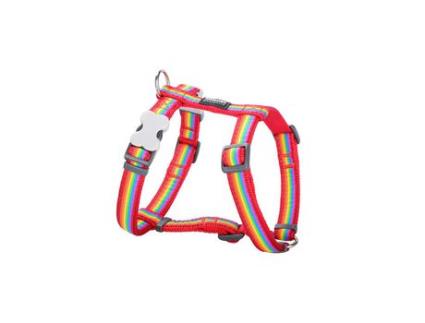 Arnês para Cães Red Dingo Rainbow 25-39 cm Multicolor