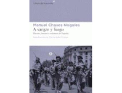 Livro A sangre y fuego de Manuel Chaves Nogales