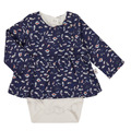 Tops / Blusas 9R60002-04-B  Azul Disponível em tamanho para rapariga. 9 mois,18 mois,12 mois.Criança > Menina > Roupas > Blusas