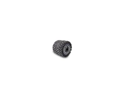 Scheppach Twisted Metal Fiber Brush para renovadores e área de superfície
