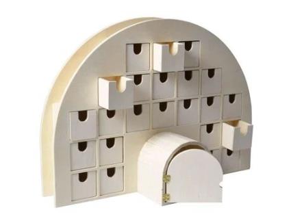 Calendário do Advento Iglu 44 x 32 cm Artemio