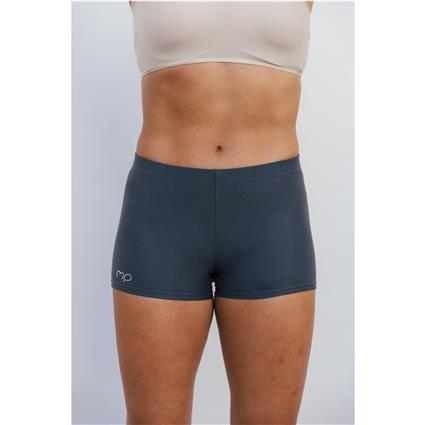 Calções Justos de Ginástica e Dança Cinzento Escuro Mulher