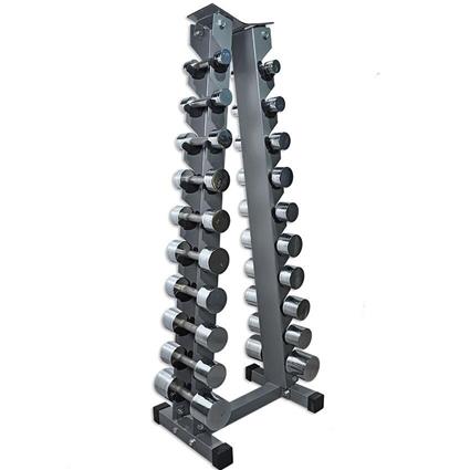 SUPORTE PIRAMIDAL PARA HALTERES