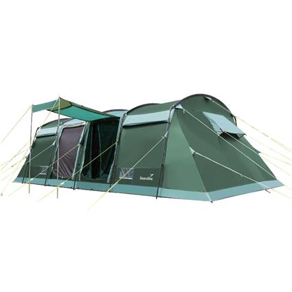 Tenda de campismo familiar - Montana 8 Sleeper Protect - 4x cabines escuras