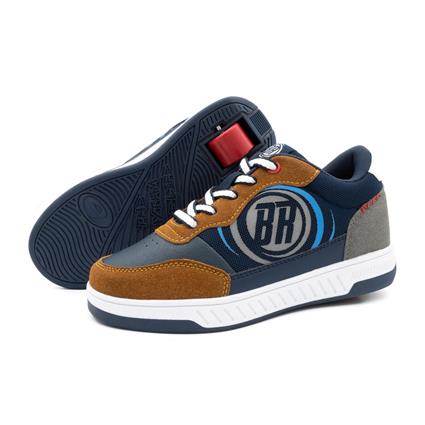 Sapatilhas com Rodas BREEZY ROLLERS 2212310 unissex marinho/camelo