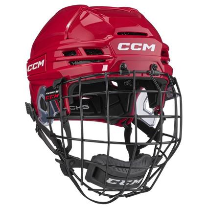 Capacete hóquei no gelo Vermelho Adultos CCM TACKS 720 Combo