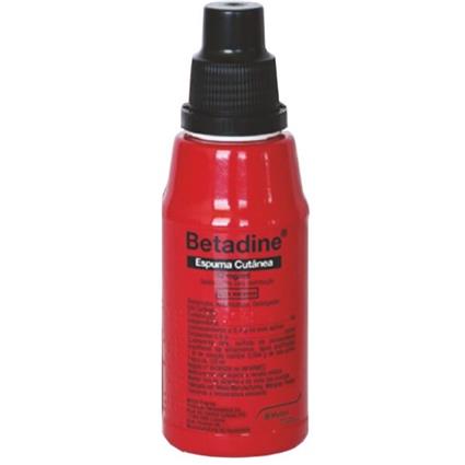 Betadine Espuma Cutânea Bactericida 125 ml 125 ml