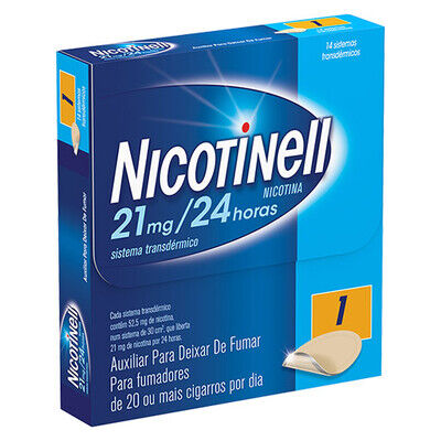 Nicotinell 21mg 24 horas Pensos 14 pensos
