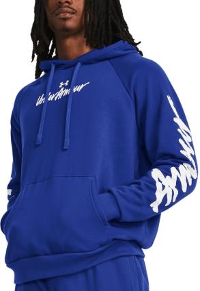 Sweatshirt com capuz Under Armour UA Rival Fleece Graphic HD-BLU