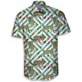 Camisas mangas curtas 3469  Branco Disponível em tamanho para homem. EU S,EU M,EU L,EU XL,EU XS,EU 3XL.Homem > Roupas > Camisas mangas curtas