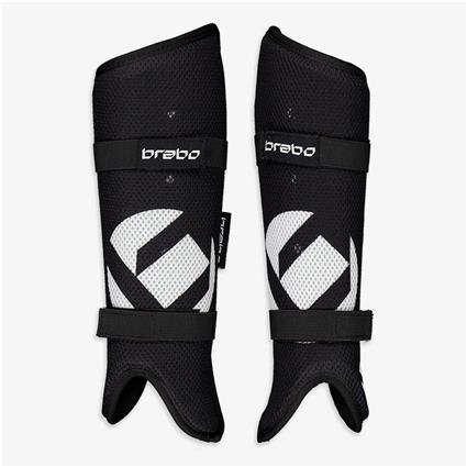 Brabo Shinguard F3 Mesh - Preto - Caneleiras Hóquei Júnior tamanho L